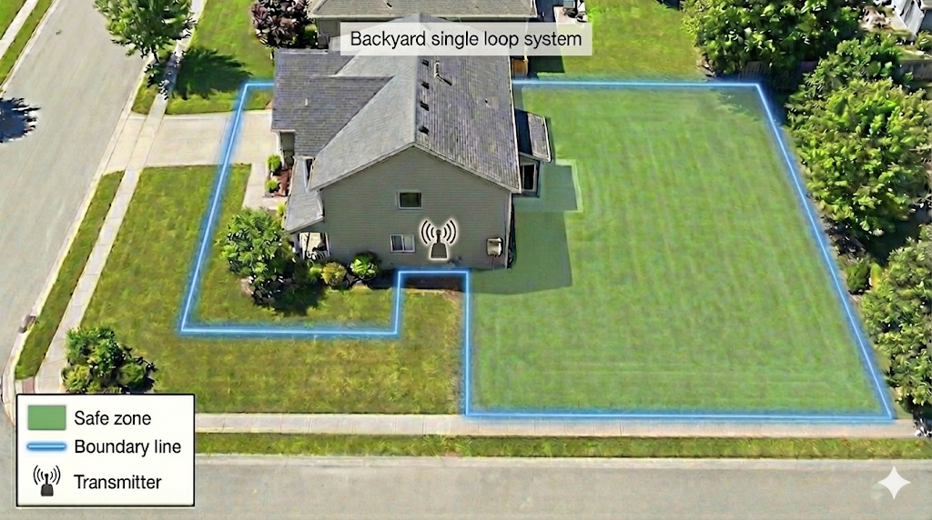 Backyard single loop system